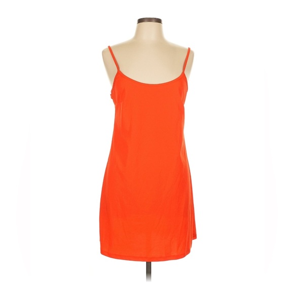 LC Lauren Conrad Other - Lauren Conrad Orange Slip Dress size large